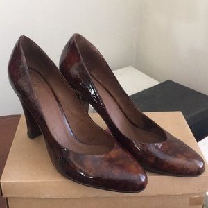 Brown heels